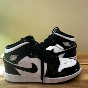 Nike Air Jordan 1 Mid SE ASW Carbon Fiber Black White DD1649-001